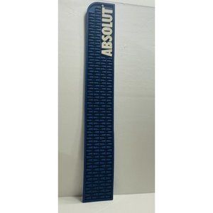 Absolut Vodka Bar Mat Rubber Blue 23.5 inches